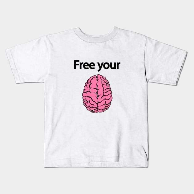 Free  - wise quote Kids T-Shirt by DinaShalash